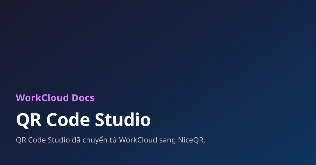 QR Code Studio