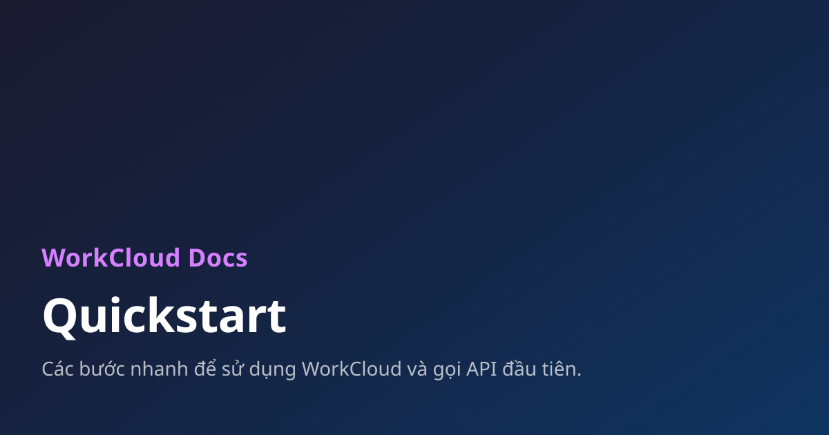 Quickstart